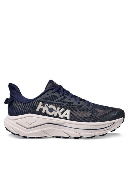 Hoka Buty do biegania Challenger ATR 8 1168716 Granatowy. Niebieskie buty sportowe męskie HOKA, z materiału, bez zapięcia, do biegania. Za 599.99 zł.
