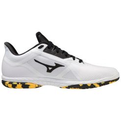 Buty halowe Mizuno Wave Drive Neo. Białe obuwie sportowe damskie Mizuno, bez wzorów, tenisowe, mizuno wave. W wyprzedaży za 591.65 zł.