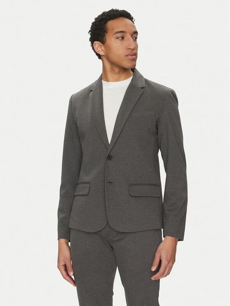 Blend Marynarka 20716657 Szary Regular Fit. Szare marynarki męskie Blend, bez wzorów, z syntetyku. Za 219.99 zł.