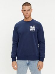 Levi's® Bluza Graphic 38423-0075 Granatowy Regular Fit. Niebieskie bluzy męskie m, bez wzorów, z bawełny, bez kaptura. Za 319.99 zł.