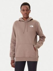 The North Face Bluza Simple Dome NF0A89EY Brązowy Regular Fit. Brązowe bluzy damskie The North Face, m, bez wzorów, z syntetyku, bez kaptura. Za 299.99 zł.