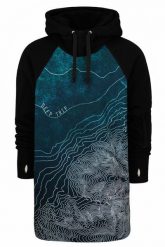 Bluza outdoorowa z kapturem męska DEEP TRIP Ramen softshell. Czarne bluzy męskie DEEP TRIP, na zimę, l, bez wzorów, z bawełny, z kapturem. Za 499.00 zł.