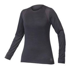 Longsleeve rowerowy damski Endura Singletrack. Szare koszulki sportowe damskie ENDURA, xs, bez wzorów, bez kołnierzyka, bez ramiączek, rowerowe. Za 209.99 zł.