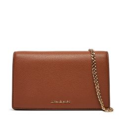 Torebka MICHAEL Michael Kors. Brązowe torebki do ręki damskie MICHAEL Michael Kors, bez wzorów, wizytowe, bez dodatków. Za 569.99 zł.