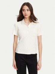 Guess Sweter V5YP01 KCX12 Écru Regular Fit. Swetry damskie Guess, xl, z aplikacjami, z syntetyku, bez kołnierzyka, bez ramiączek, bez kaptura. Za 189.99 zł.