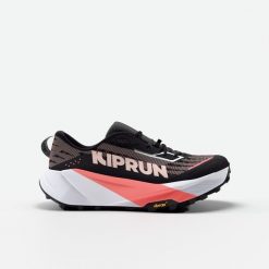 Buty do biegania w terenie damskie Kiprun Kipsummit Max. Czarne obuwie sportowe damskie KIPRUN, bez wzorów, do biegania. Za 599.99 zł.