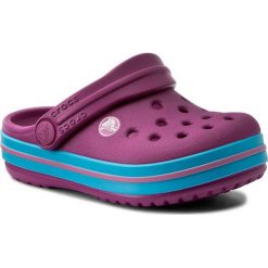 Klapki CROCS - Crocband Clog K 204537 Vibrant Violet. Sandały dziewczęce marki Crocs. W wyprzedaży za 129.00 zł.