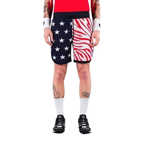 Spodenki tenisowe męskie Hydrogen star shorts. Białe buty sportowe męskie HYDROGEN, m, bez wzorów, z materiału, retro. Za 330.00 zł.