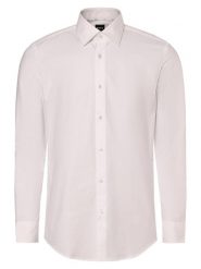 BOSS Koszula - Easy-iron - H-HANK-kent-C6-242 Mężczyźni Slim Fit Bawełna biały, 44. Białe koszule męskie Boss, m, bez wzorów, z bawełny, biznesowe, bez kołnierzyka, bez ramiączek. Za 329.95 zł.