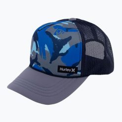Czapka z daszkiem męska Hurley Rincon Trucker. Szare czapki i kapelusze męskie Hurley, bez wzorów. Za 99.99 zł.