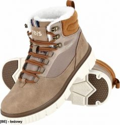 Buty trekkingowe damskie Reis - Buty LIVINGO damskie trzewiki robocze zimowe lekkie wygodne ocieplane futerkiem do pracy górskie wędrówki podeszwa TPR. Brązowe trekkingi damskie Reis, na zimę. Za 114.66 zł.