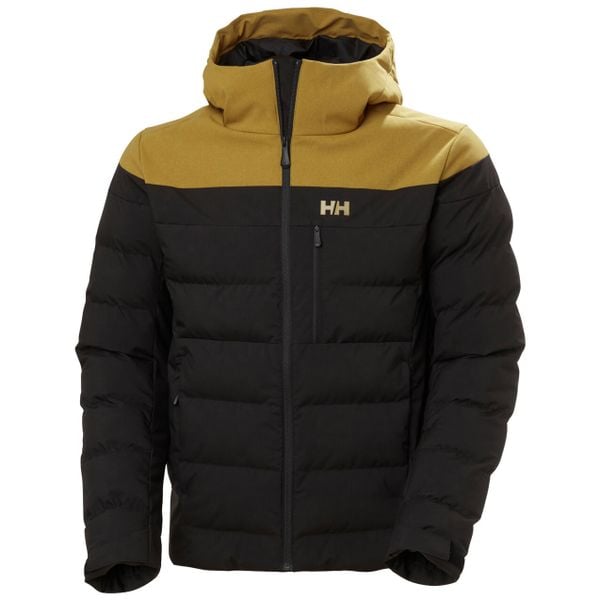 Kurtka puchowa Helly Hansen Bossanova. Brązowe kurtki męskie Helly Hansen, bez wzorów, z puchu, bez kaptura. W wyprzedaży za 879.00 zł.