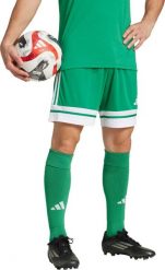 Spodenki męskie adidas Squadra 25 zielone JN7482 M. Zielone krótkie spodenki sportowe męskie Adidas, m, bez wzorów. Za 64.53 zł.