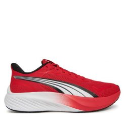 Buty do biegania Puma. Czerwone buty sportowe męskie Puma, bez zapięcia, do biegania. Za 209.99 zł.