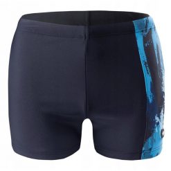 Męskie Spodenki Kąpielowe Levu Sea Print. Czarne kąpielówki męskie AQUAWAVE, m, bez wzorów. Za 116.99 zł.