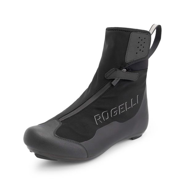 Buty rowerowe szosowe męskie Rogelli R-1000 Artic. Czarne buty sportowe męskie Rogelli, bez zapięcia, rowerowe. Za 745.00 zł.