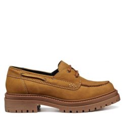 Mokasyny Geox. Żółte mokasyny damskie Geox. Za 379.99 zł.