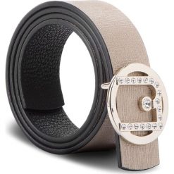Pasek Damski LIU JO - 3.5 Belt Lj Logo Str A68233 E0042 Oro Z9667. Czarne paski damskie Liu Jo, w paski, ze skóry ekologicznej. Za 299.00 zł.