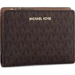 Duży Portfel Damski MICHAEL MICHAEL KORS - Money Pieces 32F8GF6D6B Brn/Acorn. Brązowe portfele damskie MICHAEL Michael Kors, bez wzorów, ze skóry ekologicznej. Za 399.00 zł.