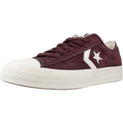 Buty CONVERSE CHUCK TAYLOR ALL STAR PLAYER 76 OX Bordeaux. Czerwone trampki męskie Converse, bez wzorów, ze skóry, retro, bez zapięcia. Za 224.99 zł.