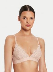 Guess Biustonosz braletka O4YC00 PZ01C Beżowy. Brązowe biustonosze Guess, z aplikacjami, z syntetyku. Za 89.99 zł.