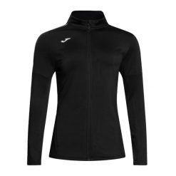Bluza do biegania damska Joma R-City Full Zip. Czarne bluzy damskie Joma, xl, bez wzorów, bez kaptura. Za 179.99 zł.