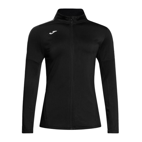Bluza do biegania damska Joma R-City Full Zip. Czarne bluzy damskie Joma, xl, bez wzorów, bez kaptura. Za 179.99 zł.