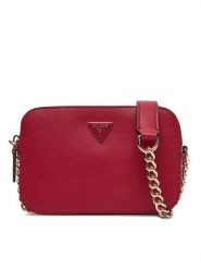 Guess Torebka 176307 Czerwony. Czerwone torebki do ręki damskie Guess, z aplikacjami, ze skóry, wizytowe, bez dodatków. Za 399.99 zł.