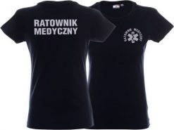 LPP - Promostars Koszulka ratownicza granatowa damska odblaskowa FUNKCYJNA. T-shirty damskie LPP - Promostars, bez wzorów, bez kołnierzyka. Za 87.99 zł.