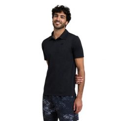 Koszulka męska polo Arena Poloshirt. Czarne koszulki polo męskie Arena, m, bez wzorów, sportowe, bez ramiączek. Za 99.99 zł.