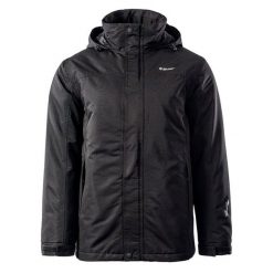 Kurtka Wodoodporna Męska Chris. Czarne kurtki sportowe męskie Hi-tec, m, bez wzorów, trekkingowe. Za 333.99 zł.