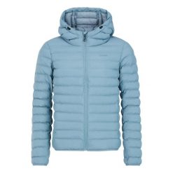 Kurtka puchowa z kapturem dla kobiet Protest Ice. Niebieskie kurtki damskie Protest, bez wzorów, z puchu, z kapturem, narciarskie. Za 383.00 zł.