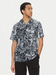 Calvin Klein Swimwear Koszula KM0KM01148 Szary Regular Fit. Szare koszule męskie Calvin Klein Swimwear, l, bez wzorów, z wiskozy, bez kołnierzyka, bez ramiączek. Za 209.99 zł.