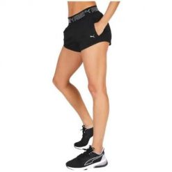 Szorty damskie Puma Womens Training s. Czarne szorty sportowe damskie Puma, s, bez wzorów, sportowe, do biegania. Za 153.90 zł.