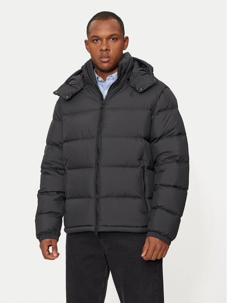 Polo Ralph Lauren Kurtka puchowa 710955875002 Czarny Regular Fit. Czarne kurtki męskie Polo Ralph Lauren, m, bez wzorów, z puchu, bez kaptura. Za 1,959.00 zł.