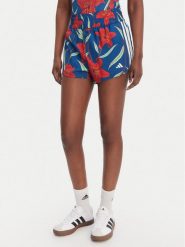 Adidas Szorty sportowe Farm Rio Pacer KD4625 Niebieski Loose Fit. Niebieskie szorty sportowe damskie Adidas, xs, bez wzorów, z syntetyku, sportowe, na fitness i siłownię. Za 169.99 zł.