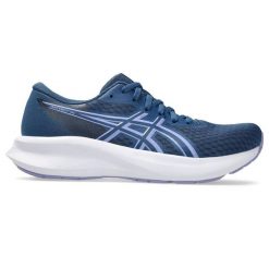 ASICS Patriot buty damskie do biegania, neutralne, mesh, niebieskie. Fioletowe obuwie sportowe damskie Asics, bez wzorów, z gumy, do biegania. Za 257.99 zł.