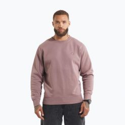 Bluza męska Pitbull Lancaster 2 Crewneck Sweatshirt. Czerwone bluzy sportowe męskie PITBULL, l, bez wzorów, z bawełny, bez kaptura, na fitness i siłownię. Za 159.99 zł.
