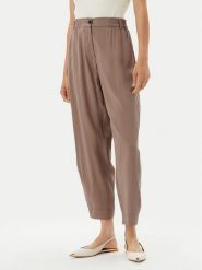 ACCESS FASHION Spodnie materiałowe 53-5112-405 Beżowy Regular Fit. Brązowe spodnie materiałowe damskie ACCESS FASHION, m, bez wzorów, z materiału. Za 209.99 zł.