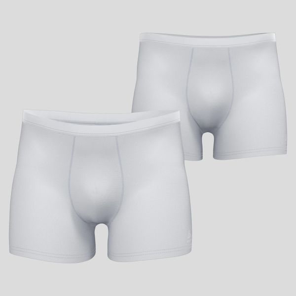 Bokserki tech. męskie Odlo Boxer ACTIVE EVERYDAY ECO 2PACK. Białe bokserki męskie Odlo, m, bez wzorów, z materiału. Za 237.99 zł.