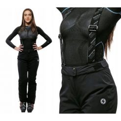 Damskie spodnie narciarskie Blizzard W2W Sappada 10.000 h2o. Czarne spodnie materiałowe damskie BLIZZARD, na zimę, xl, bez wzorów, sportowe, narciarskie. W wyprzedaży za 499.90 zł.