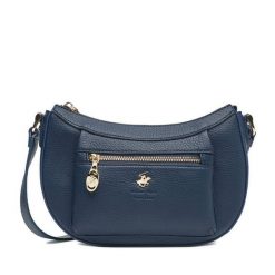 Torebka Beverly Hills Polo Club. Niebieskie listonoszki damskie Beverly Hills Polo Club, bez wzorów, bez dodatków. Za 159.99 zł.