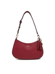 Guess Torebka 175657 Czerwony. Czerwone torebki do ręki damskie Guess, z aplikacjami, ze skóry, bez dodatków. Za 399.99 zł.
