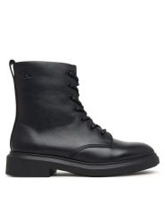 Calvin Klein Trzewiki Sporty Boot Lace Up Lth HW0HW03188 Czarny. Czarne botki damskie Calvin Klein, bez wzorów. Za 699.99 zł.