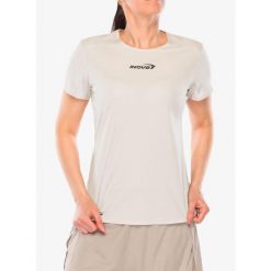 Koszulka do biegania damska Inov-8 Airlite Pro Short Sleeve T-Shirt. Brązowe koszulki sportowe damskie Inov-8, bez wzorów, bez kołnierzyka, bez ramiączek, do biegania. Za 281.99 zł.