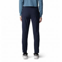 Damskie spodnie trekkingowe z wysokim stanem Mountain Hardwear Dynama™. Niebieskie spodnie sportowe damskie Mountain Hardwear, bez wzorów, trekkingowe. Za 363.50 zł.