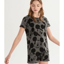 Dwuczęściowa piżama Mickey Mouse - Szary. Piżamy damskie marki Sinsay. Za 49.99 zł.