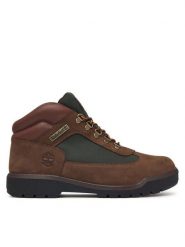 Timberland Trzewiki Field Boot TB0A42SGW071 Brązowy ciemny. Brązowe botki męskie Timberland, bez wzorów, z nubiku, bez zapięcia. Za 779.99 zł.