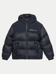 Napapijri Kurtka zimowa A-Hornelen NP0A4HJS M Czarny Regular Fit. Czarne buty zimowe chłopięce Napapijri, na zimę, bez wzorów, z syntetyku, bez kaptura. Za 519.99 zł.
