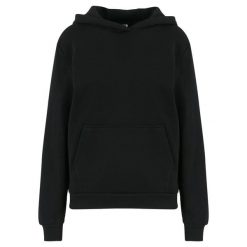 Bluza damska z kapturem Urban Classics Organic Loose Brushed. Czarne bluzy damskie Urban Classics, bez wzorów, z kapturem. Za 206.00 zł.